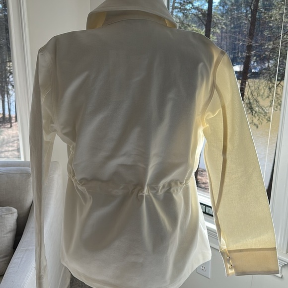 NWT Amour Vert Rylee Organic Cotton Jacket, Medium, Ivory - Picture 6 of 9
